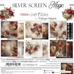 Craft O'Clock - Silver Screen Magic - 6" x 6" Main Papers