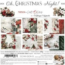 Craft O'Clock - Oh, Christmas Night! - 6" x 6" Main Papers