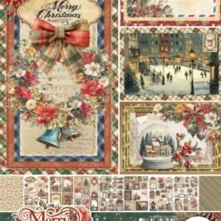 Ciao Bella - Merry & Bright Creative Pad A4 9/Pkg