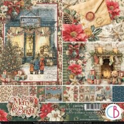 Ciao Bella - Merry & Bright 8″x8″ 12/Pkg