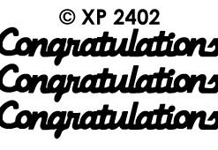 Alternative view of Congratulations - Holographic Silver