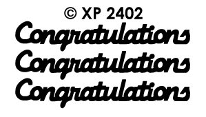 Congratulations - Holographic Gold - Image 2