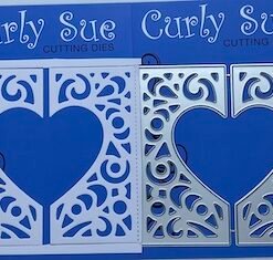 Gatefold Heart card front