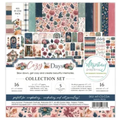 Mintay - COZY DAYS - 12 X 12 COLLECTION SET
