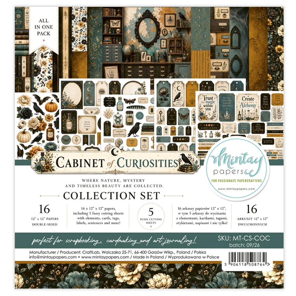 Mintay - CABINET OF CURIOSITIES - 12 X 12 COLLECTION SET