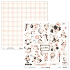 Mintay - Let's Celebrate - cut apart sheet