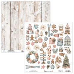 Mintay - Snowberry Lane - cut apart sheet